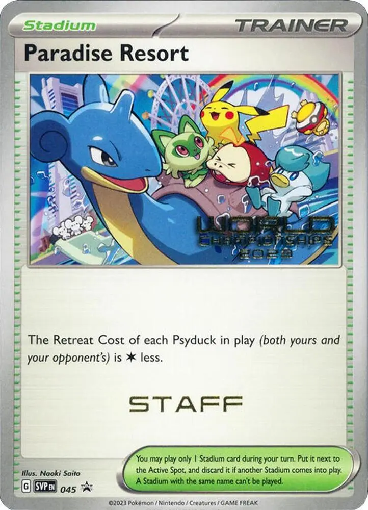 Carte Pokémon Paradise Resort #id-5a8d81864f — Promos Écarlate et Violet