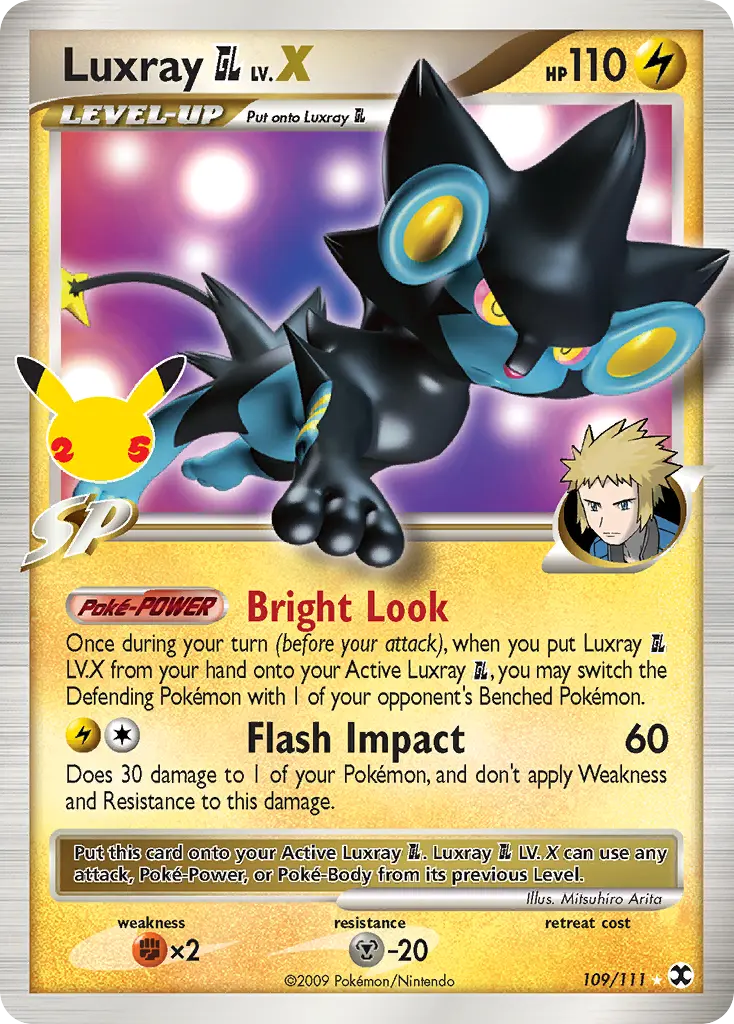 Luxray GL LV.X #42 — Celebrations