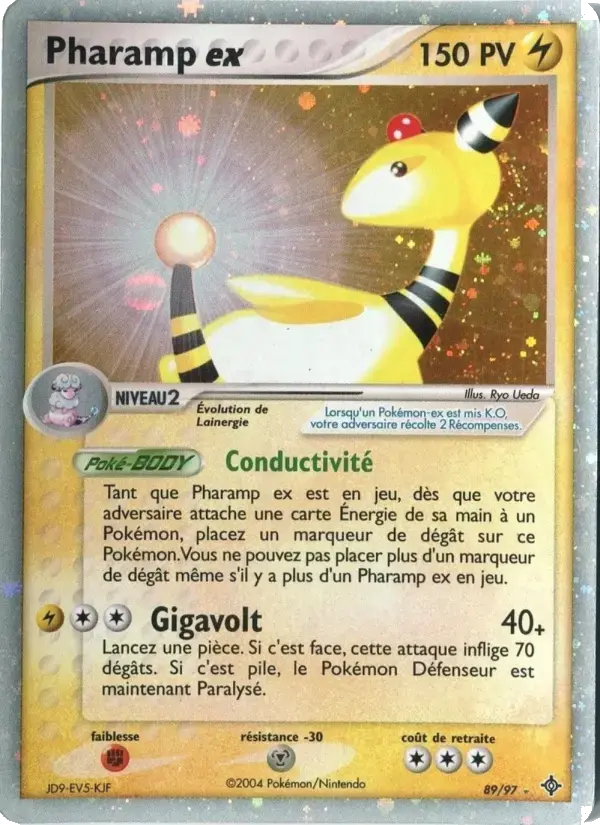 Carte Pokémon Pharamp ex #89 — Dragon