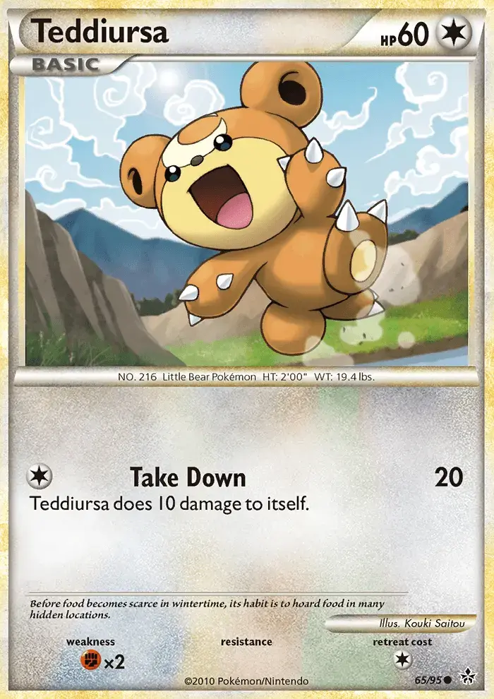 Teddiursa #65 — Unleashed