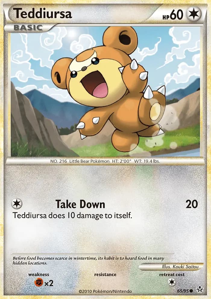 Teddiursa #65 — Unleashed