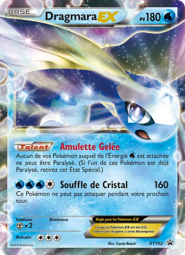 Carte Pokémon Dragmara EX #XY102 — Promos X&Y