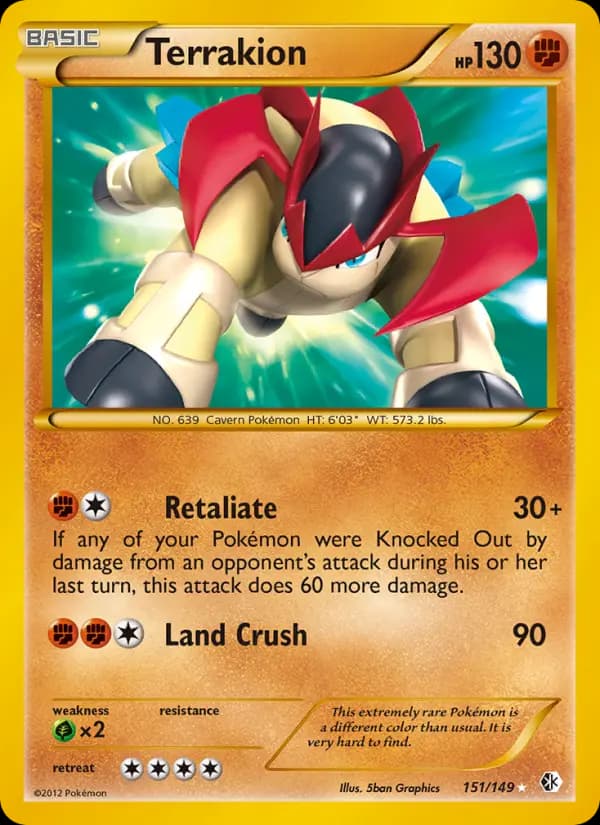 Terrakion #151 — Boundaries Crossed