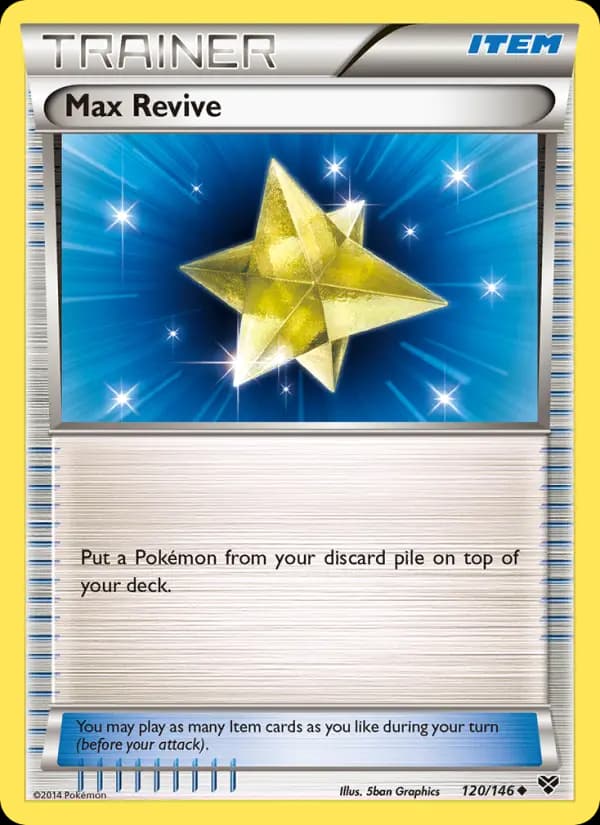 Max Revive #120 — XY