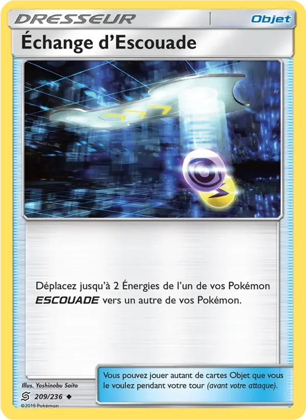 Carte Pokémon Échange d’Escouade #209 — Harmonie des Esprits