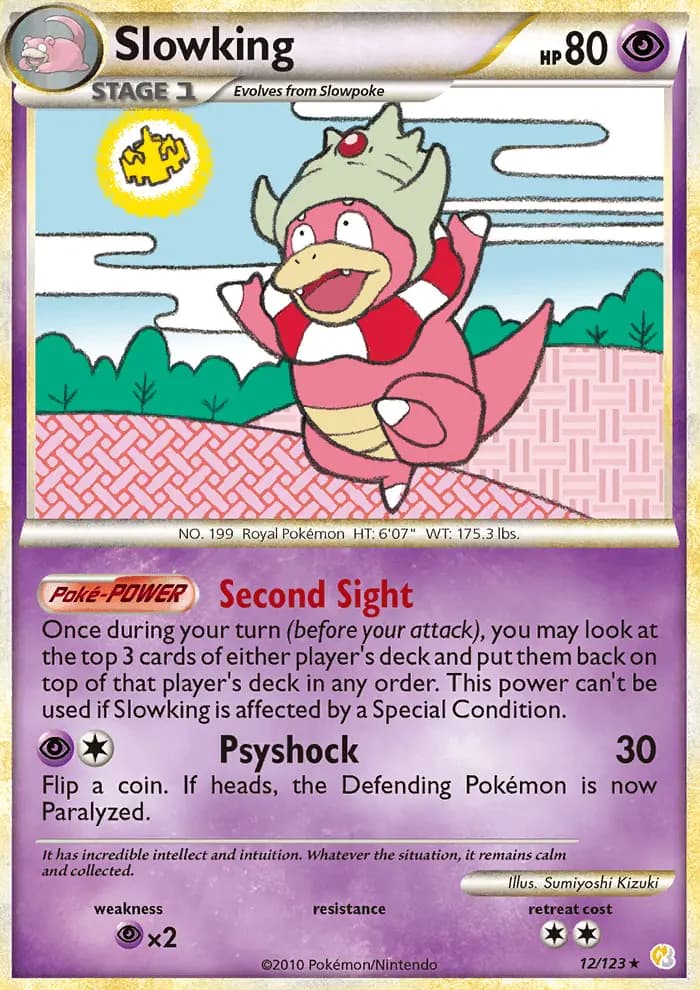 Slowking #12 — HeartGold SoulSilver