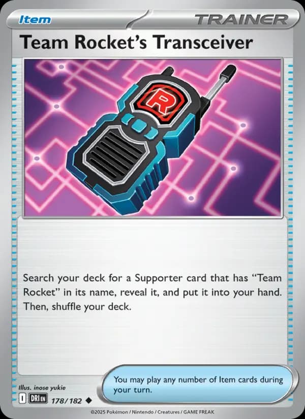 Team Rocket's Transceiver #178 — Destined Rivals