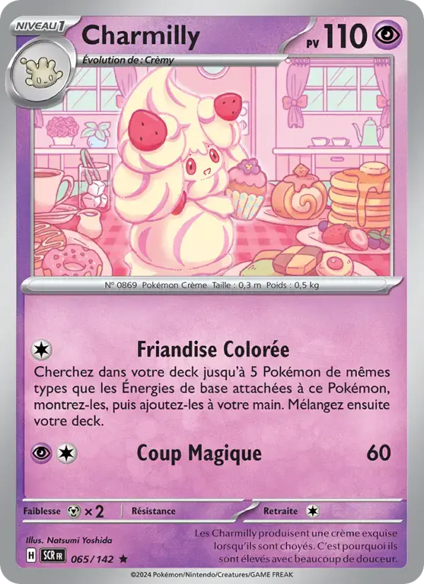 Carte Pokémon Charmilly #065 — Couronne Stellaire