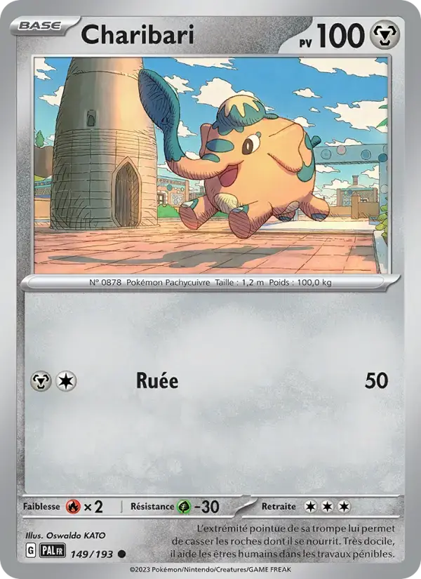 Carte Pokémon Charibari #149 — Évolutions à Paldea