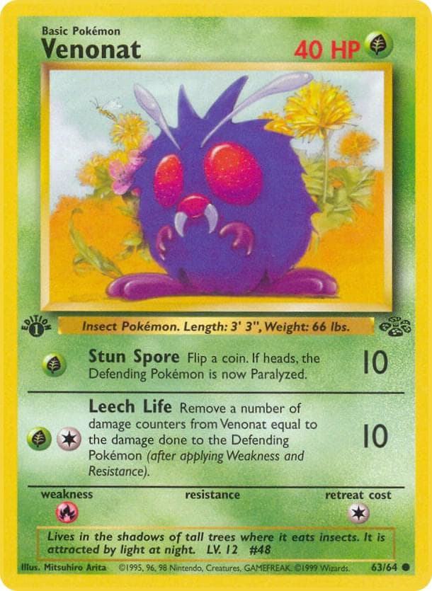 Venonat #63 — Jungle