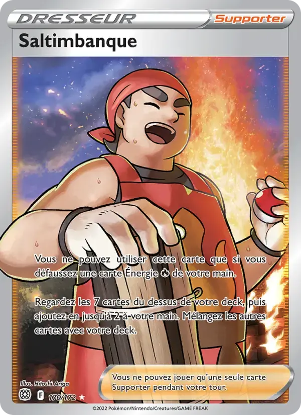 Carte Pokémon Saltimbanque #170 — Stars Étincelantes