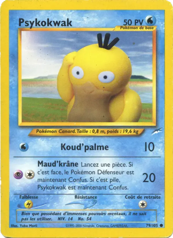 Carte Pokémon Psykokwak #79 — Neo Destiny
