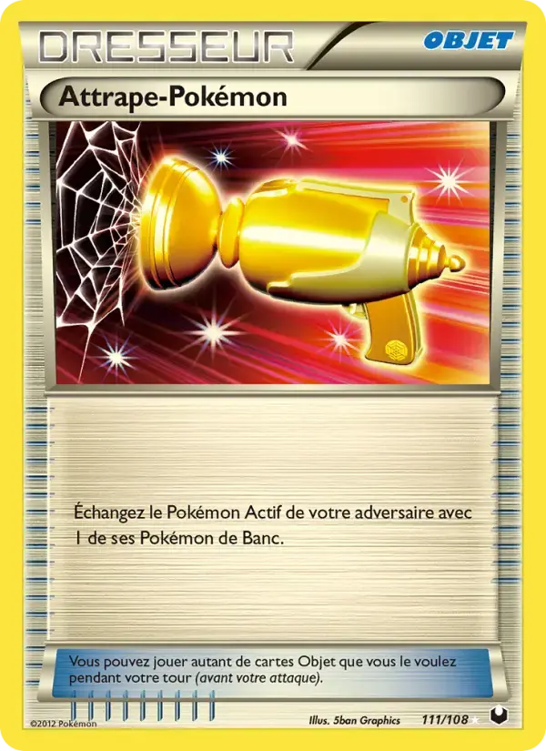 Carte Pokémon Attrape-Pokémon #111 — Explorateurs Obscurs