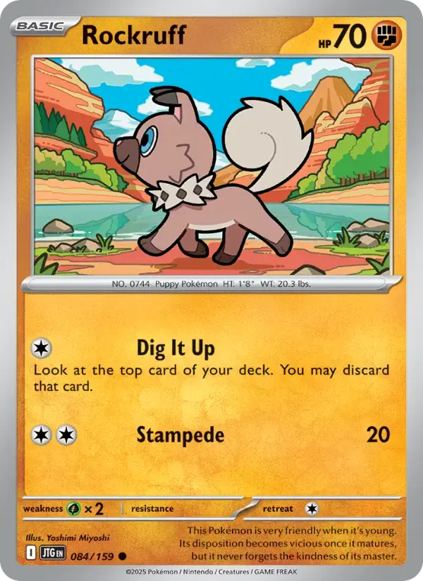 Rockruff #084 — Journey Together