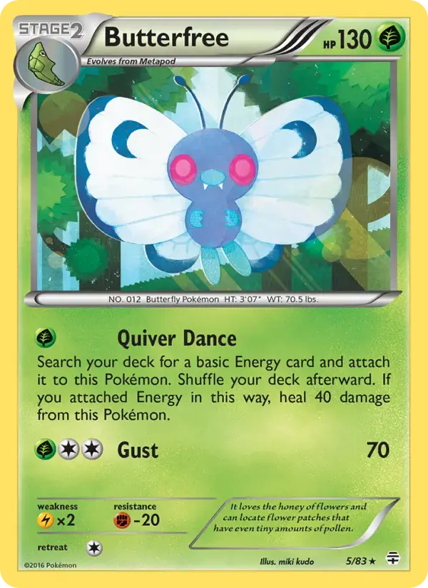 Butterfree #5 — Generations