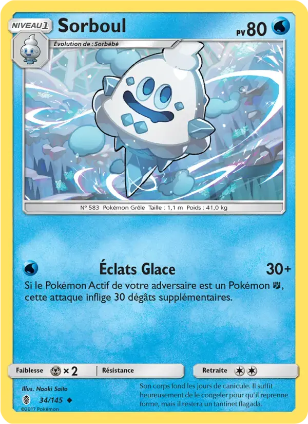 Carte Pokémon Sorboul #34 — Gardiens Ascendants