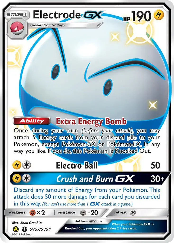Electrode-GX #SV57 — Hidden Fates
