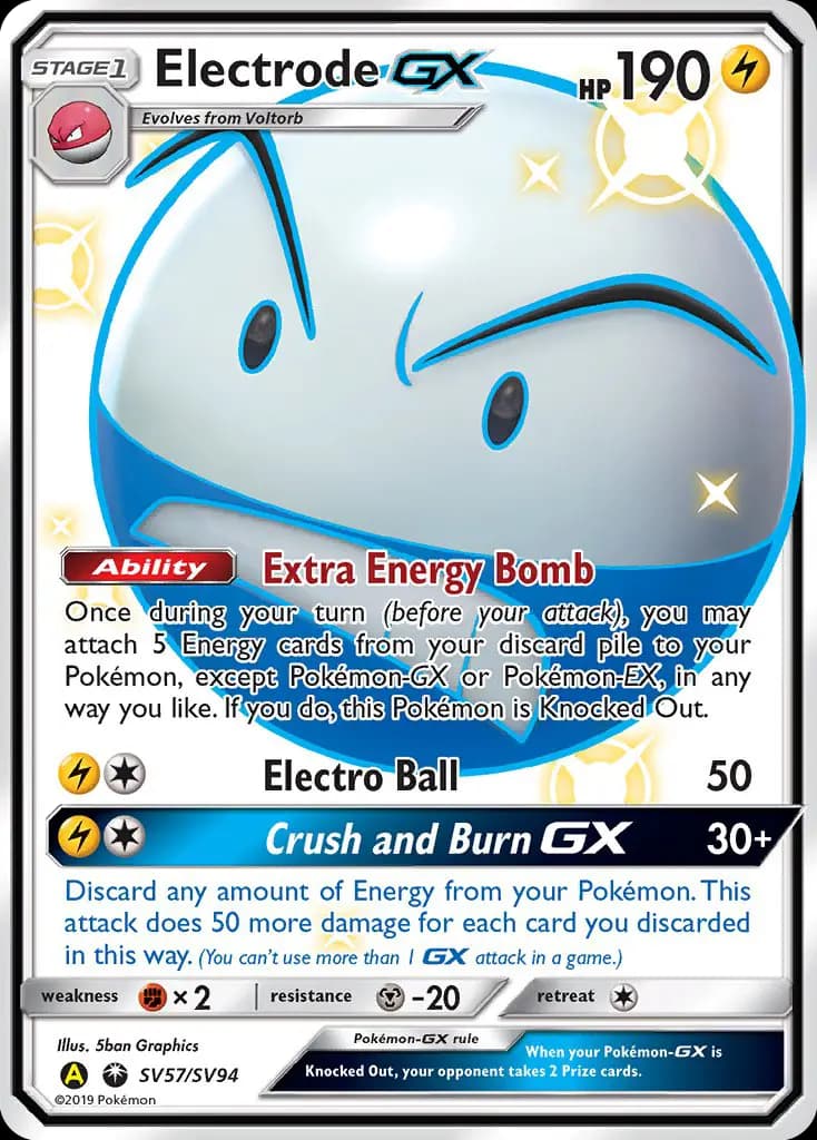 Electrode-GX #SV57 — Hidden Fates
