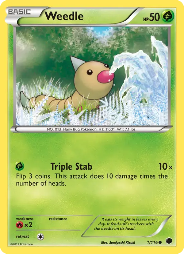 Weedle #1 — Plasma Freeze