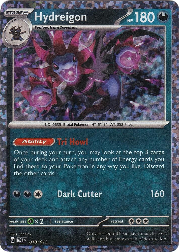 Hydreigon #10 — 2024 McDonald's Collection