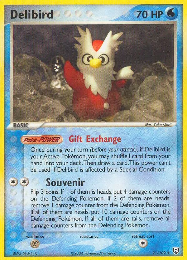 Delibird #21 — EX Team Rocket Returns
