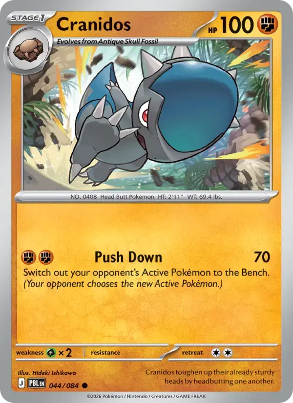 Cranidos #044 — Pitch Black