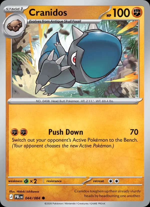 Cranidos #044 — Pitch Black