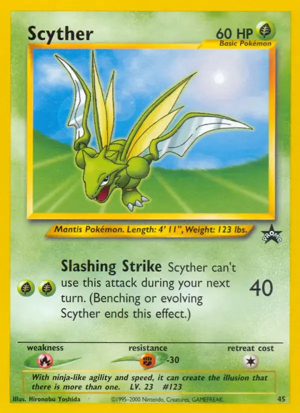 Carte Pokémon Insécateur #45 — Promos Wizards