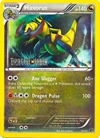 Carte Pokémon Tranchodon #016 Stamp — Coffre des Dragons