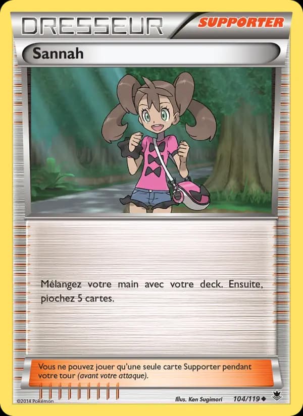Carte Pokémon Sannah #104 — Vigueur Spectrale
