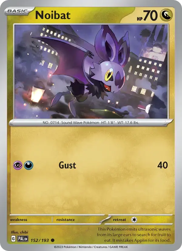 Noibat #152 — Paldea Evolved