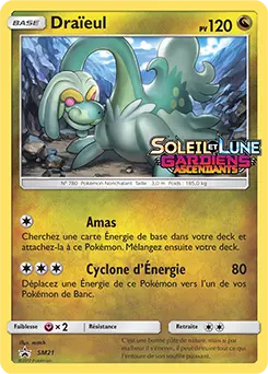 Carte Pokémon Draïeul #SM21 — Promos Soleil et Lune