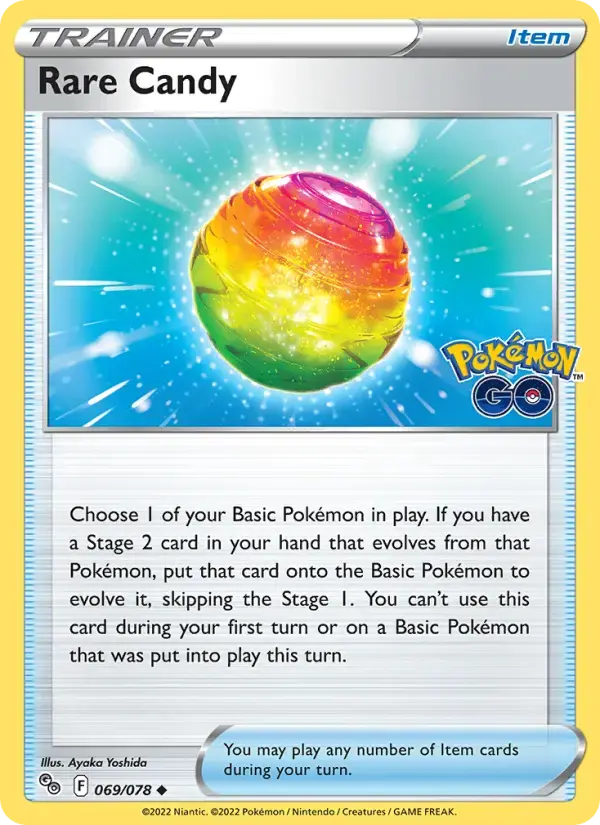 Rare Candy #069 — Pokémon GO