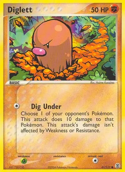 Diglett #61 — FireRed & LeafGreen