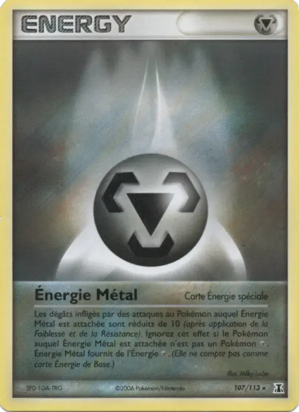 Carte Pokémon Énergie Métal #107 — Espèces Delta