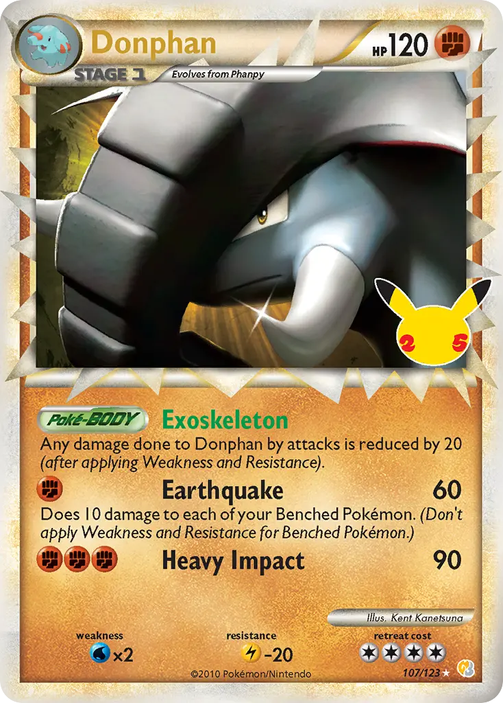 Carte Pokémon Donphan #44 — Célébrations