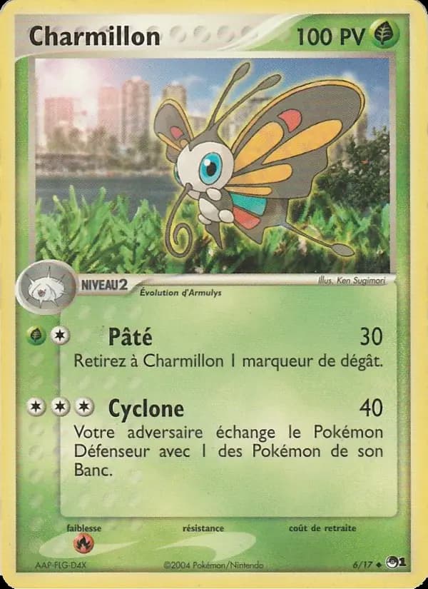 Carte Pokémon Charmillon #6 — POP 1