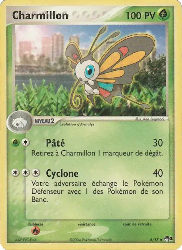 Carte Pokémon Charmillon #6 — POP 1