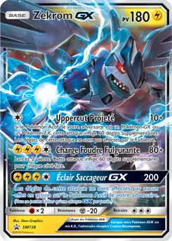Carte Pokémon Zekrom GX #SM138 — Promos Soleil et Lune