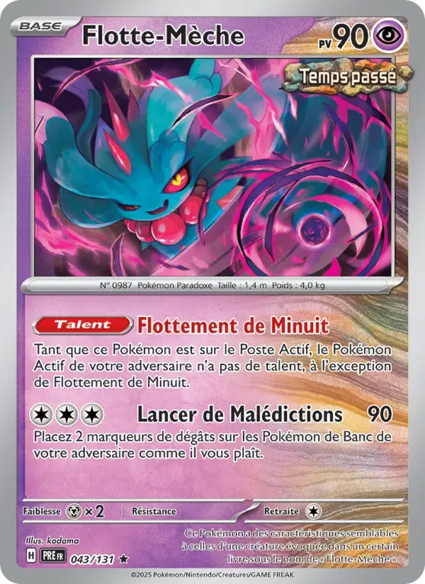 Carte Pokémon Flotte-Mèche #043 — Évolutions Prismatiques