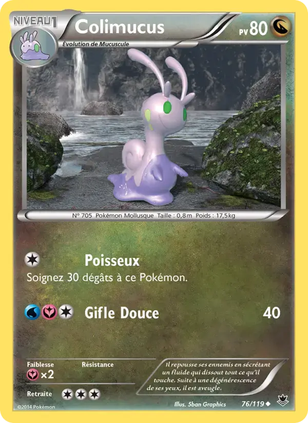 Carte Pokémon Colimucus #76 — Vigueur Spectrale