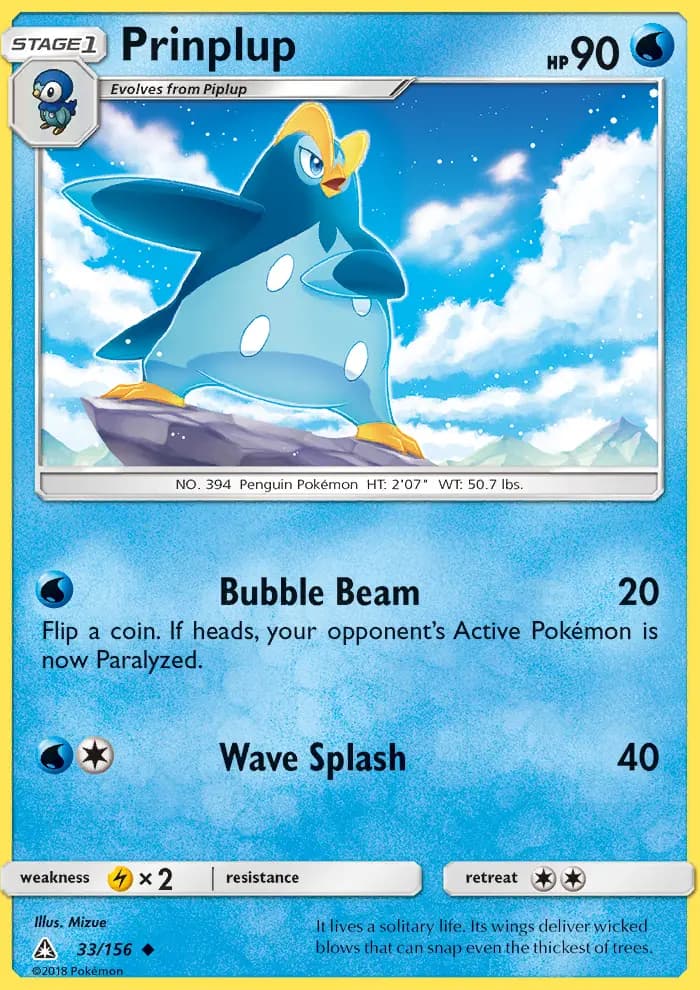 Prinplup #33 — Ultra Prism