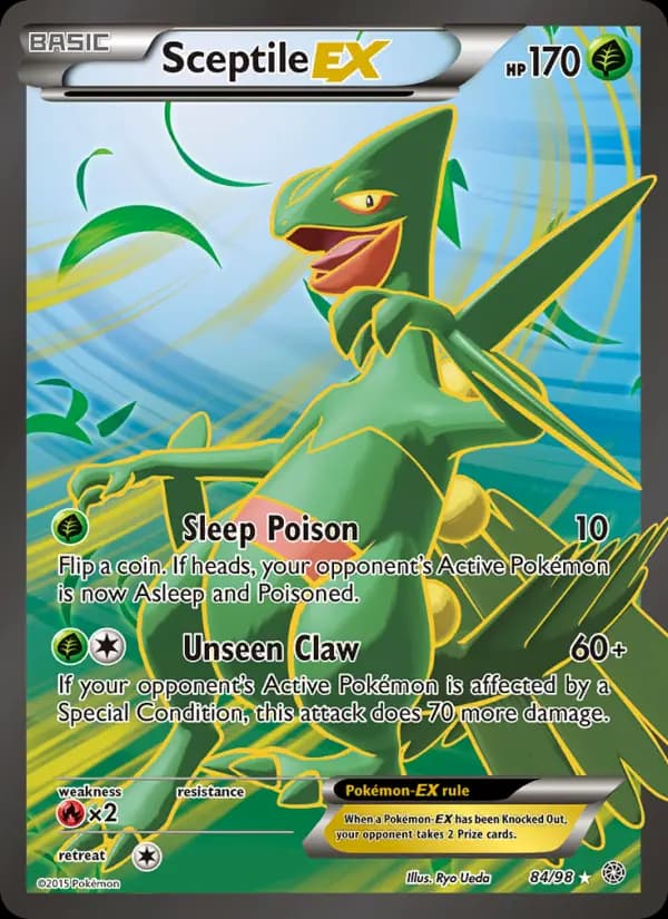 Sceptile EX #84 — Ancient Origins