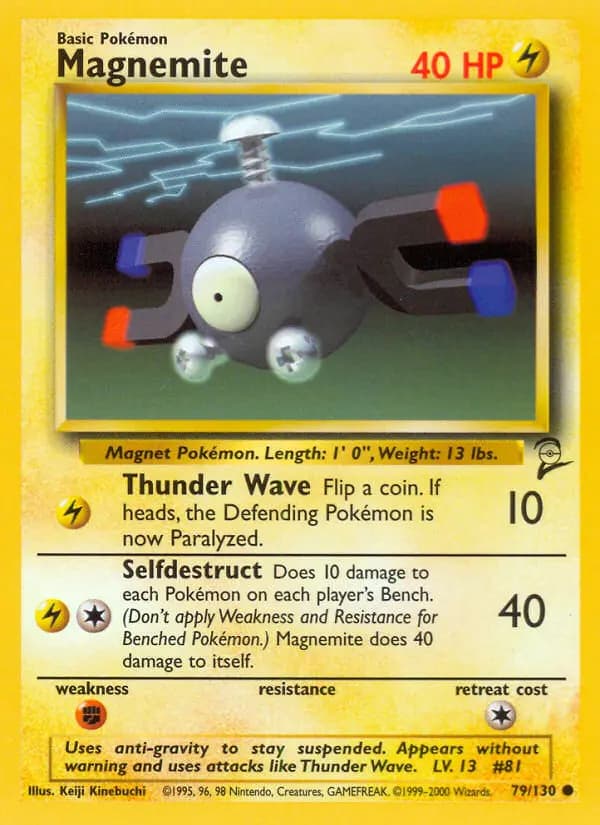 Magnemite #79 — Base Set 2