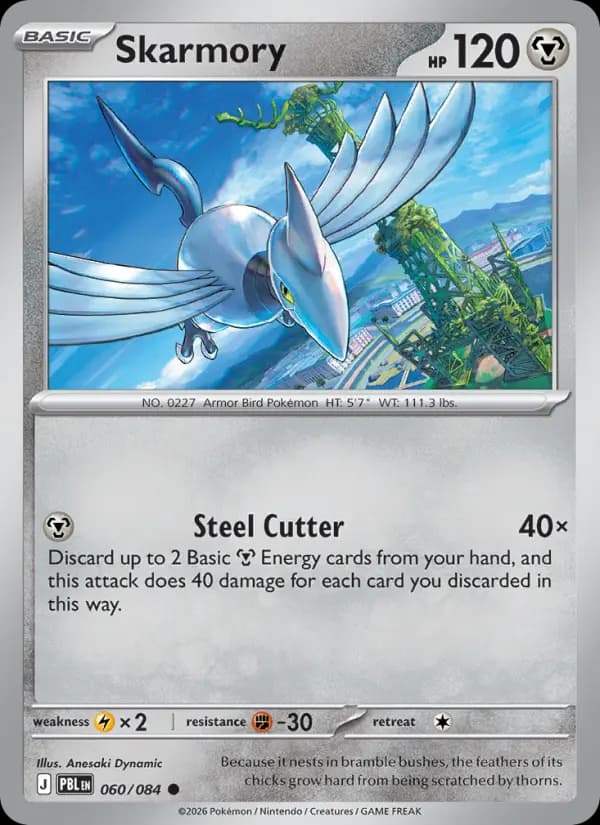 Skarmory #060 — Pitch Black