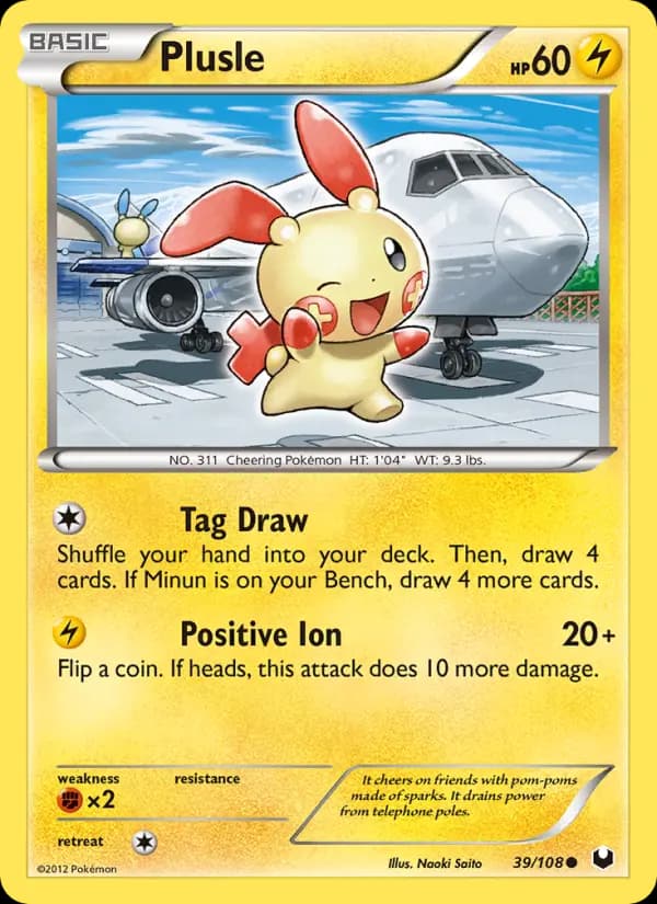 Plusle #39 — Dark Explorers