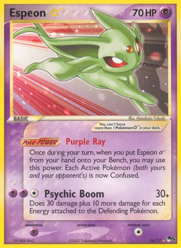 Espeon ★ #16 — POP 5