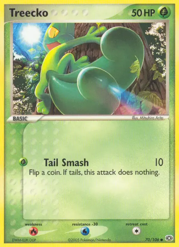 Treecko #70 — Emerald