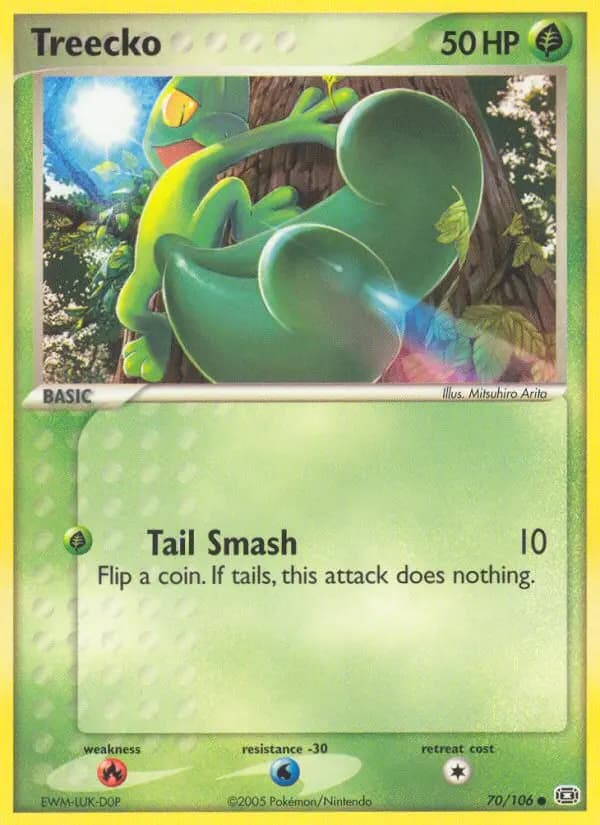 Treecko #70 — Emerald
