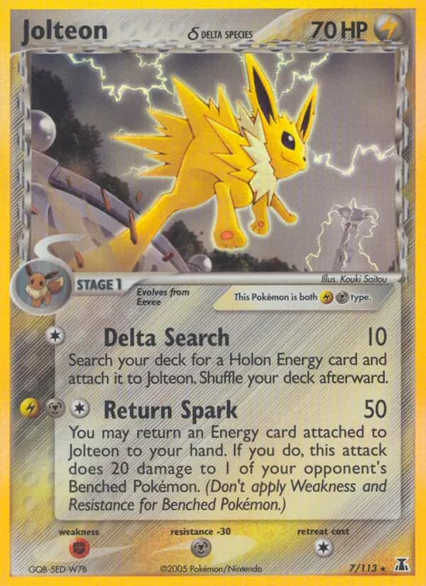 Jolteon δ #7 — Delta Species